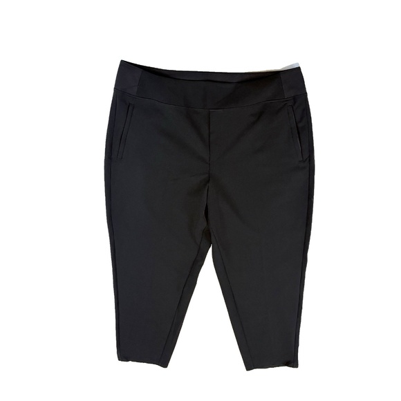 Athleta Size 18 Endless High Rise Pant Black Prima Stretch Straight Leg #53363 - Picture 2 of 16